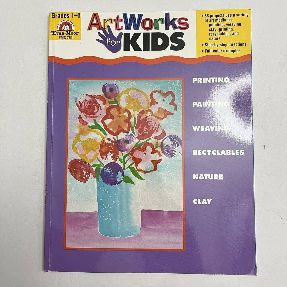 Artworks for Kids Grades 1 to 6 by Evan Moor Educational Publishers Paperback